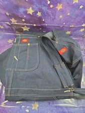 Dickies Bibs 44x30. Indigo Bib Overalls