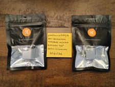 EK-Quantum Torque Micro Rotary 90  Fitting, Satin Titanium