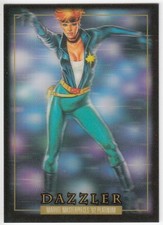 2024 UD SkyBox Marvel Masterpieces '92 Platinum Lenticular Parallel DAZZLER #20