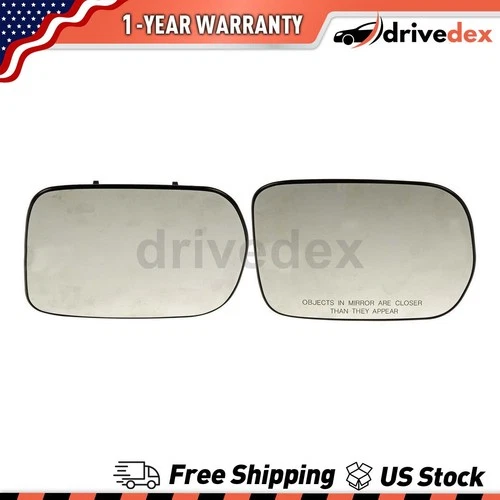 Pair Dorman - HELP Door Mirror Glass Fits 2003 2004 2005 2006 2007 Honda Pilot