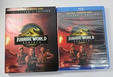 Jurassic World Rebirth Blu-ray  Digital Code With Slip Cover NEW