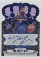 2017-18 Panini Crown Royale Blue 25/25 Terrence Ross #CA-TRS Auto 00er