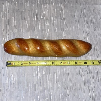 Artificial Food 11  French Bread Baked Loaf Kitchen Decor Resembles Real Bread
