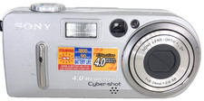Sony Cyber-shot DSC-P9 Digital Camera 4.0MP Silver Y2K Vintage