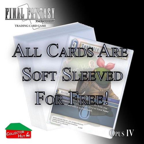 Final Fantasy Trading Card Game OPUS IV 4 Singles You Choose - Picture 2 of 150