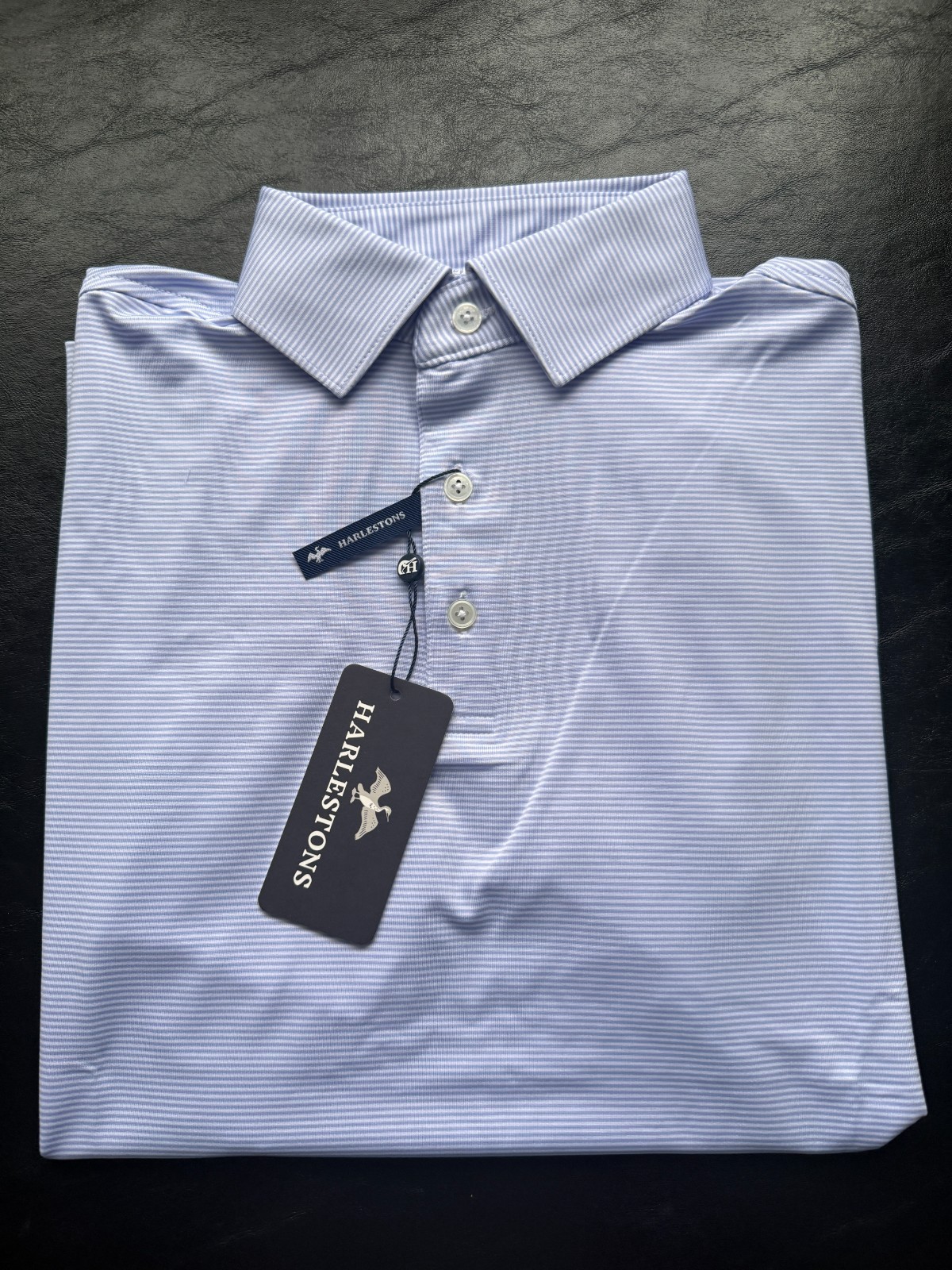 Nwt Men's Harlestons Sullivan Polo, Color: Lilac, Size: Small