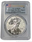 PCGS PR70 Reverse Proof 2021 S American Silver Eagle Type 2 US Coin