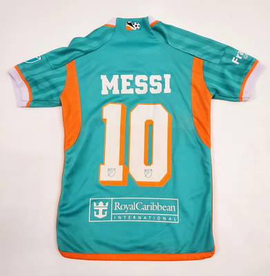 正規品 adidas インテル・マイアミ 24/25 MESSI ユニフォーム Lionel Messi Inter Miami Adidas 24/25 Authentic Jersey Aqua Blue
