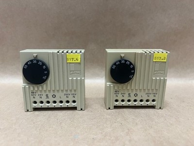 Rittal SK 3110 Temperature Controller S17.6, S17.2, 10(4)A, 250V, Max 30W (2)