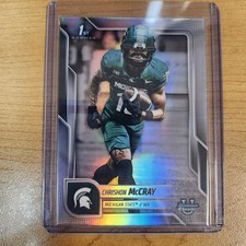 2025 Bowman University Chrome - Chrishon McCray #155 Refractor (RC)