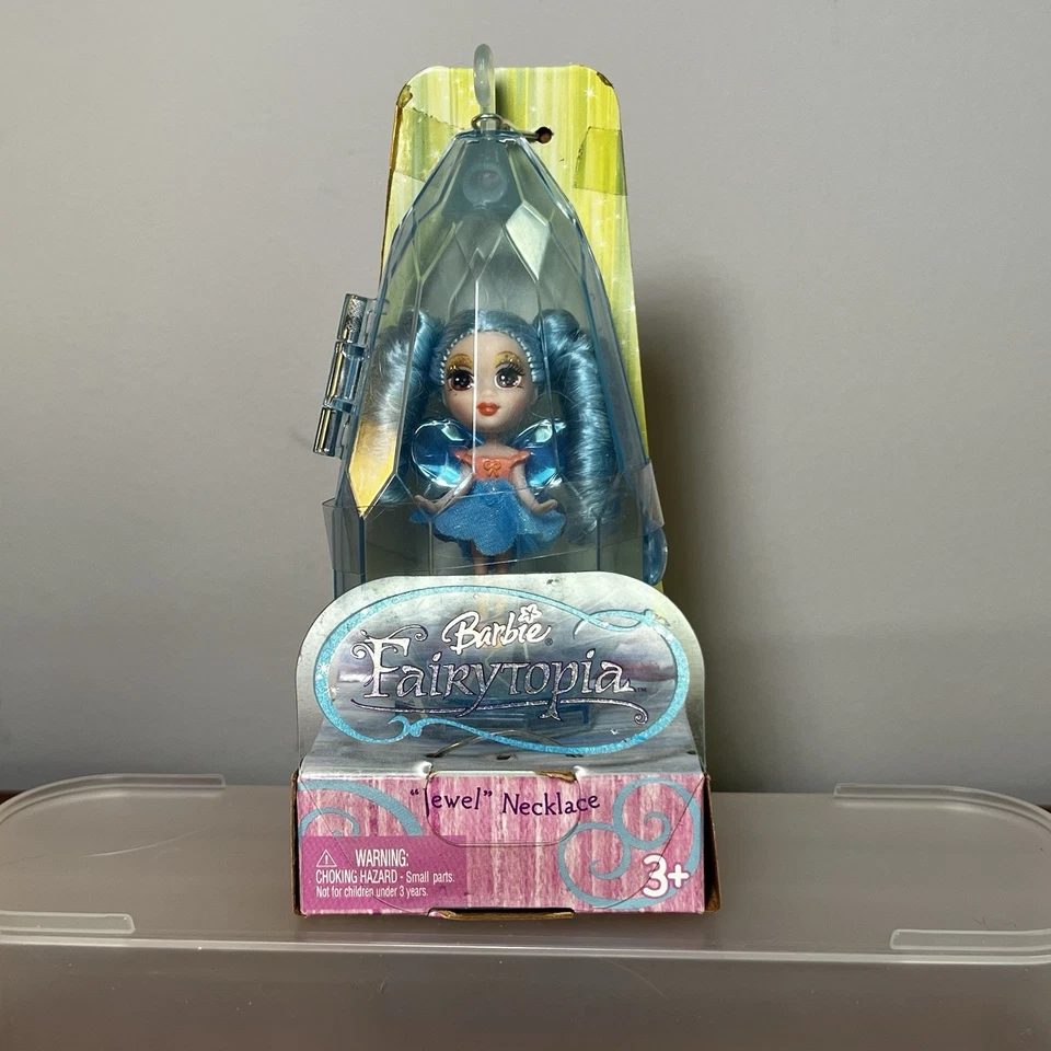 Новый в коробке Барби Fairytopia фея драгоценности ожерелье 2005 сапфир синий кольцо - Изображение 2 из 4