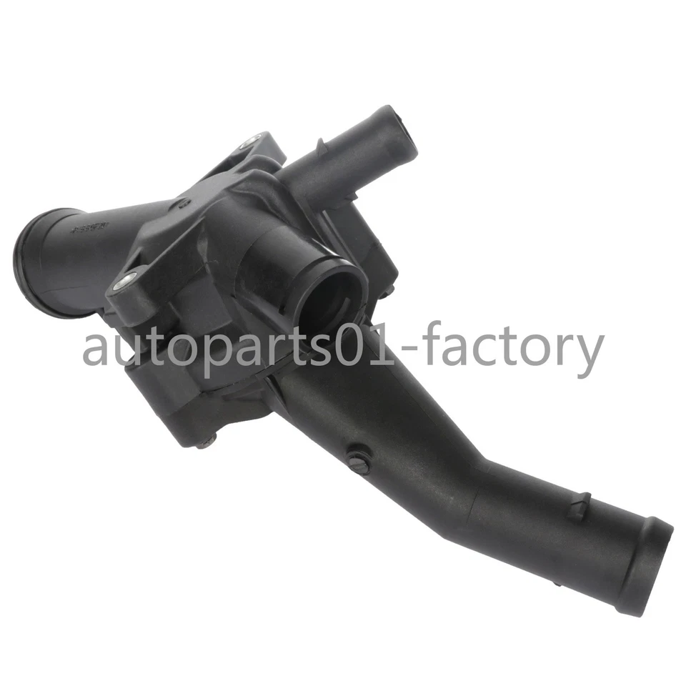 Conjunto de carcasa de termostato de refrigerante de motor para Volkswagen Beetle Golf Jetta Foto 4 de 4