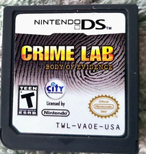 Crime Lab: Body of Evidence Nintendo DS Cartridge Only T NTSC-U/C (USA/Canada)