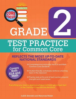 Barron's Core Focus Grade 2 Arbeitsbuch Englisch Mathe Common Core Übung Buch