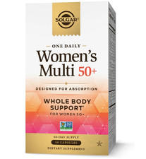 Solgar Women's Multi 50+ Whole Body Support 60ct