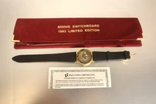 Minnie Switchboard 1993 Limited Edition 262/300 Watch RARE