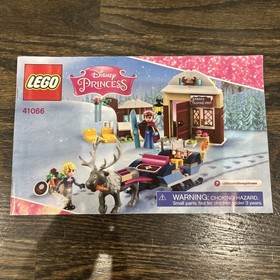 LEGO Disney: Anna & Kristoff's Sleigh Adventure (41066) 100% complete +  manual