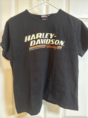 Harley-Davidson Racing Screaming Eagle Women s SS T- Shirt Sz XL Runs Small
