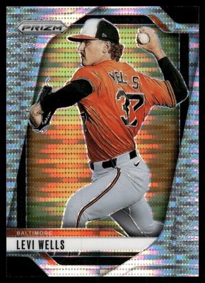 2025 Panini Prizm Baseball LEVI WELLS PULSAR PRIZM /499 #68 BALTIMORE