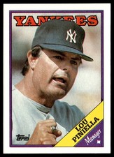 1988 Topps Lou Piniella New York Yankees #44
