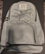 Marucci Grey Backpack Style Bat Bag. Used for Practice. Used But In Great Shape