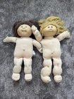 Cabbagepatch Kids Vintage 1978/1980 Blonde Brunette Girl Doll CPK  Lot Of 2