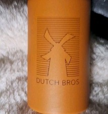 Dutch Bros 12oz Mini Kid Stainless Dutch Flow Insulated Tumbler Rust Orange 2019