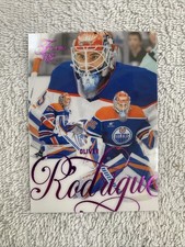 Olivier Rodrigue Rookie 2025-26 Flair Backcheck /199 #178 Edmonton Oilers