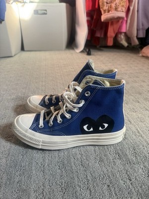Converse Chuck Taylor All Star 70 HiComme des Garcons PLAY Blue Quartz