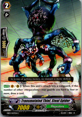 Transmutated Thief, Steal Spider C EB03 - Cavalry of Black Steel EB03/027EN MP