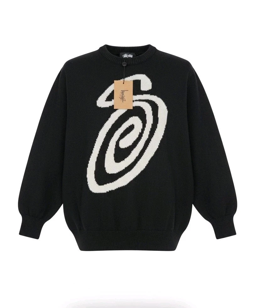 Stussy Black Sweaters for Men for sale | eBay