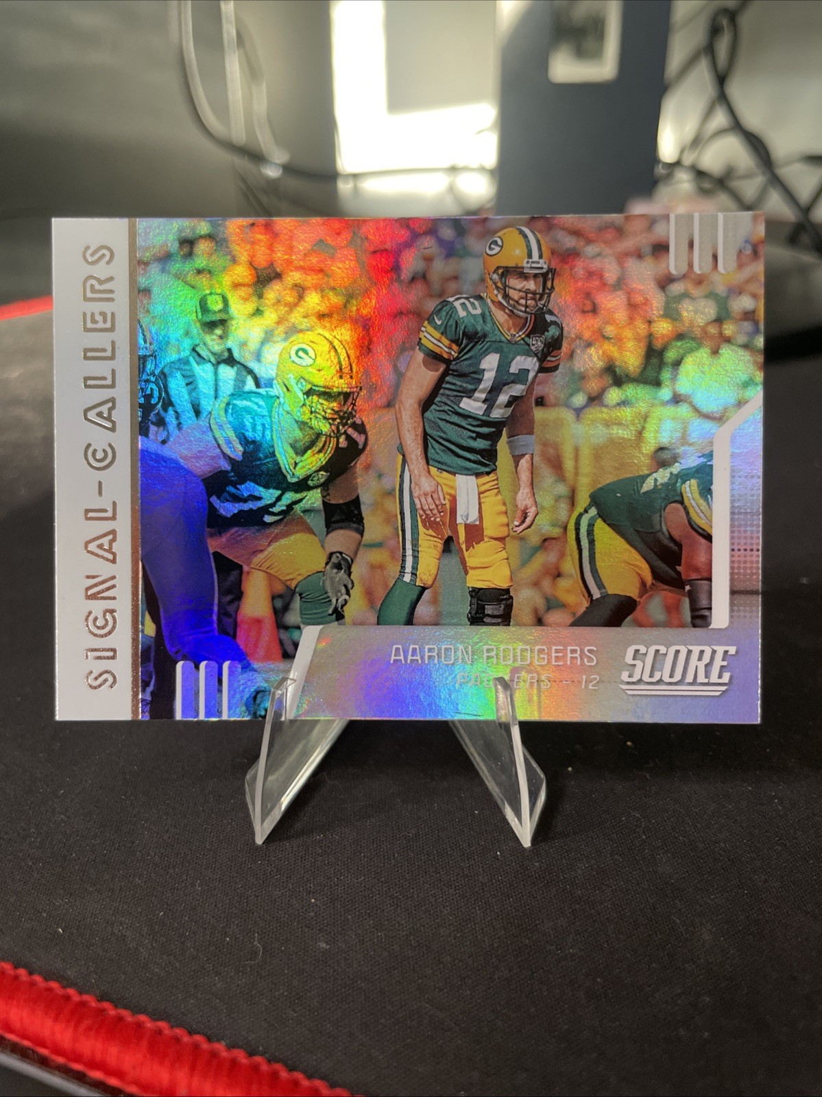 2019 Panini Score - Signal Callers #SC-15 - Aaron Rodgers Green Bay Packers💎💎