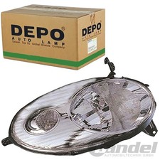 DEPO H4 SCHEINWERFER RECHTS CHROM PASSEND FÜR NISSAN MICRA | 215-1194R-LD-EM