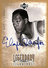 2000-01 UPPER DECK LEGENDS ELGIN BAYLORAUTO AUTOGRAPH LEGENDARY SIGNATURES
