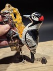 Vintage Style Folk Art Cast Iron Woodpecker Door Knocker — photo 9