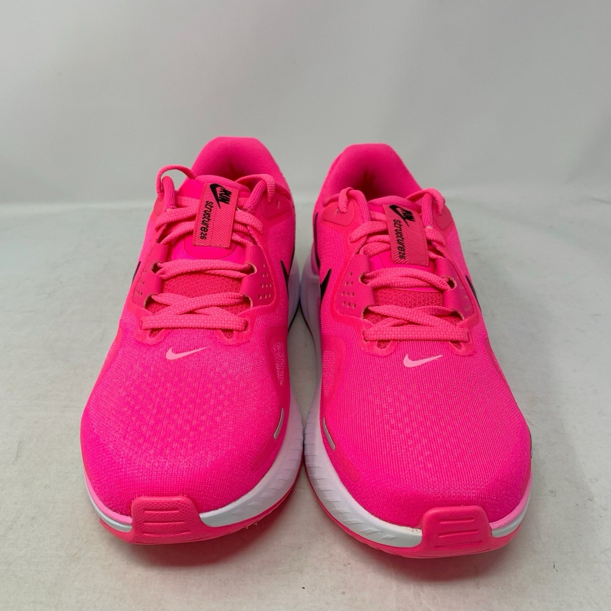 Nike ReactX Zoom Run Structure 26 Hyper Pink Sneakers, Size 7.5