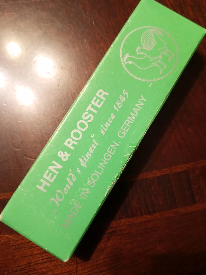 Cuchillo de camarero lente Stanhope 160 aniversario HEN & ROOSTER y caja original Foto 4 de 4