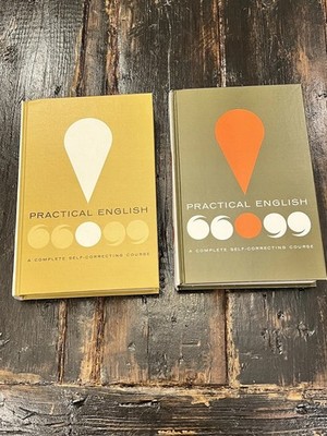 Practical English Program Book Complete 1967 Set Career Institute Rand McNally