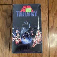 Original 1988-1990 Star Wars Trilogy VHS Box Set New Vintage Factory Sealed