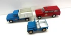 Vintage 1960's 1970's Tonka Jeep Farm Truck Fire Chief lot of 3 OEM