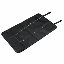 Professional Chef Knife case Roll Bag Cutlery Holder Organizer Black