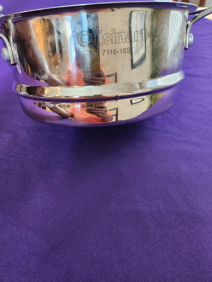 Colador colador de acero inoxidable Cuisinart 7116-18S Foto 3 de 4