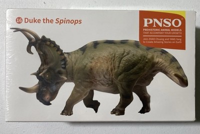 PNSO Duke the Spinops 6  Prehistoric Animal Figure Stories on Earth Series NEW