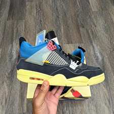 Jordan Air Jordan 4 Retro SP x Union LA Off Noir Black/Blue DC9533-001 2020