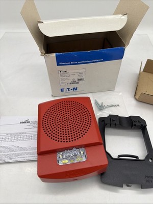 Eaton Eluxa High Fidelity Speaker Strobe Red ELSPSTR