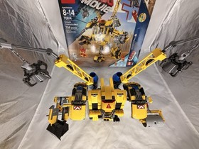 LEGO 70814 Emmet's Construct-o-Mech --The LEGO Movie (99% Complete READ DESC)