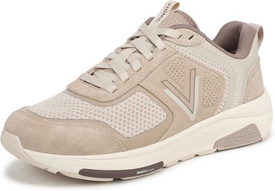 Vionic Women's Lucid Beige Walk Strider Knit Sneakers NW/OB 11W