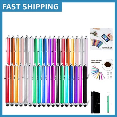 Stylus Pen Set of 36 in Vibrant Colors for Touchscreen Devices - High Precision