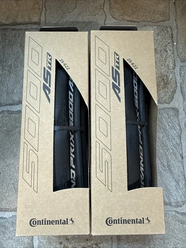 Continental Gp 5000 As Tr 700x25c Tubeless Ready Set Of 2 (nw)