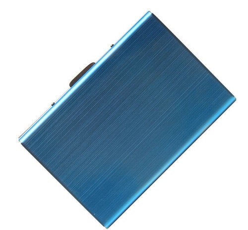 Men Stainless Steel RFID Blocking Credit Card ID Holder Slim Money Travel Wallet - Picture 17 of 22